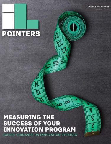 November 2017 Pointers cover: Measuring the Success of Your Innovation Program