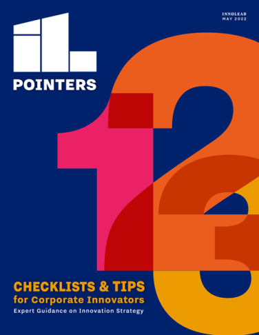 May 2022 Pointers cover: Checklists & Tips for Corporate Innovators