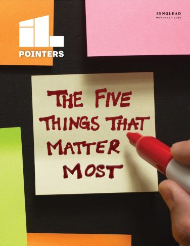 November 2025 Pointers cover: The Five Things That Matter Most