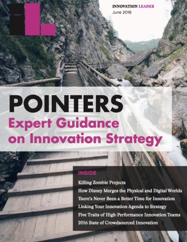 June 2016 Pointers cover: Expert Guidance on Innovation Strategy
