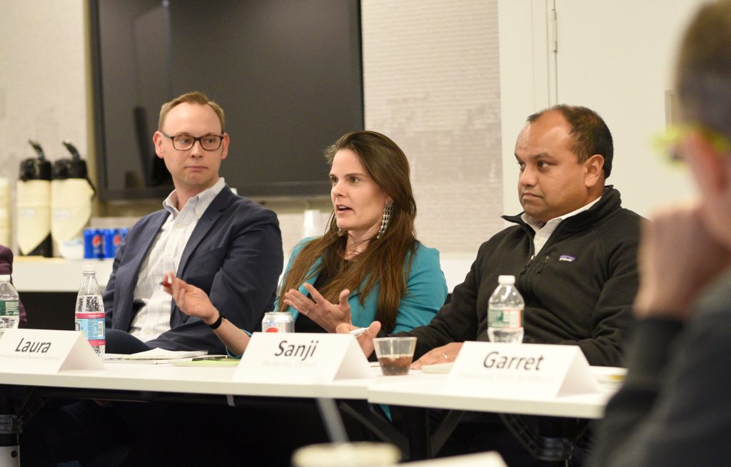 Laura Northridge, Director of the Product Incubator at Harvard Business Publishing, makes a point.