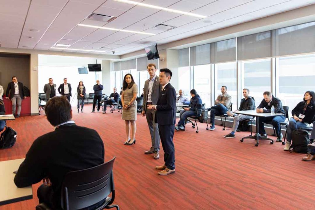 Execs from SAP and the San Francisco 49ers talk about some of the technology integrated throughout the stadium.