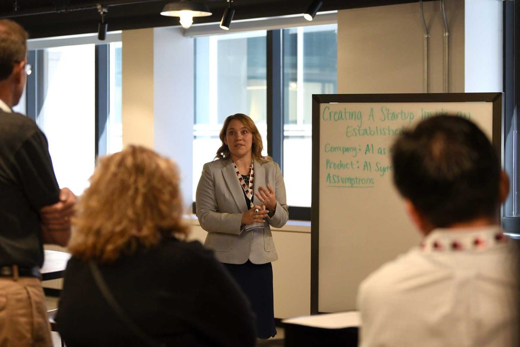 Jennifer Rousseau of Altus Venture talks about what it takes to create a startup inside an established company.
