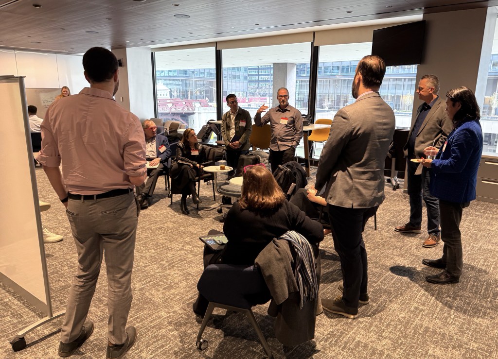 Robert Holzer of HCSC shares his perspective in one of the breakouts.
