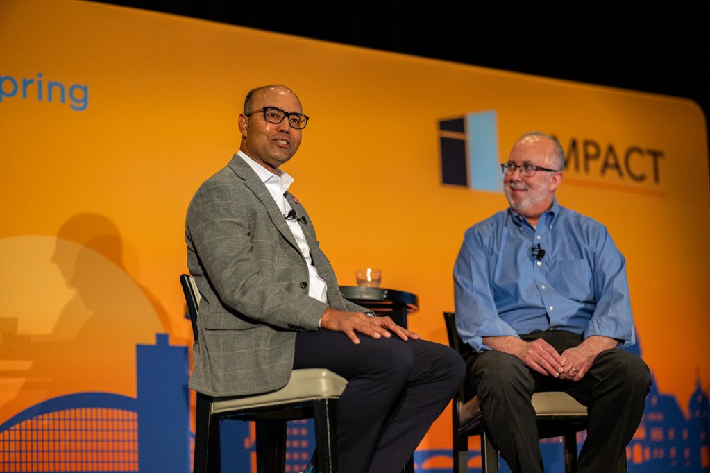 CarMax Chief Information and Technology Officer Shamim Mohammed with Scott Cohen of InnoLead.