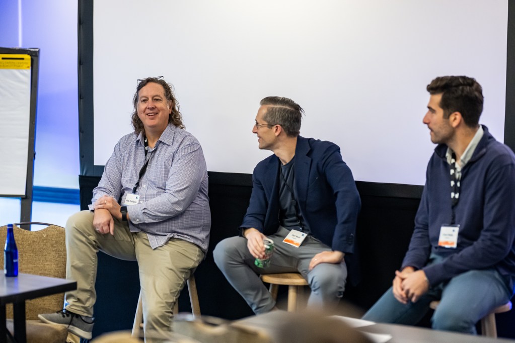 Speakers at a breakout session