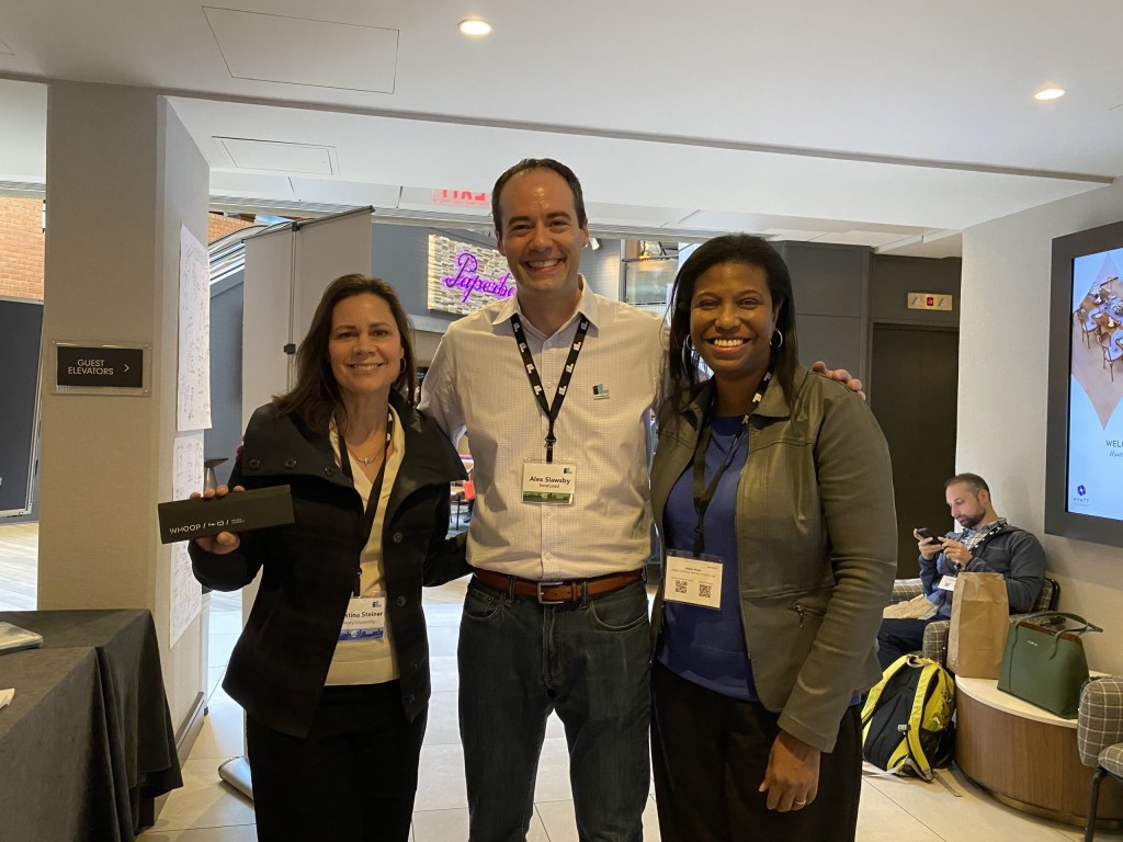Christina Steiner of Emory University, Alex Slawsby of InnoLead, Mina Ryan of the Johns Hopkins Applied Physics Lab