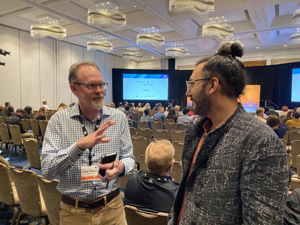 Doug Williams of SmartOrg talks with Ziad Sultan of Spotify