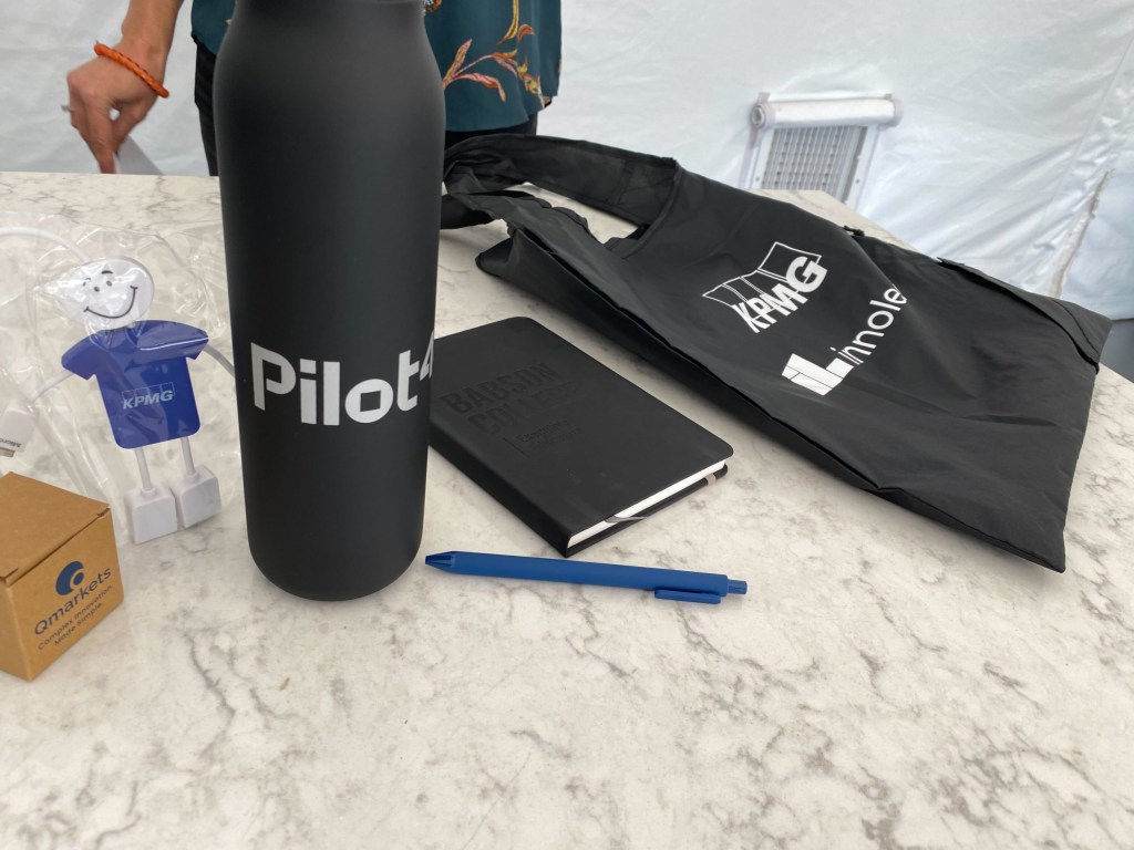 Here’s what was inside our conference goodie bag.