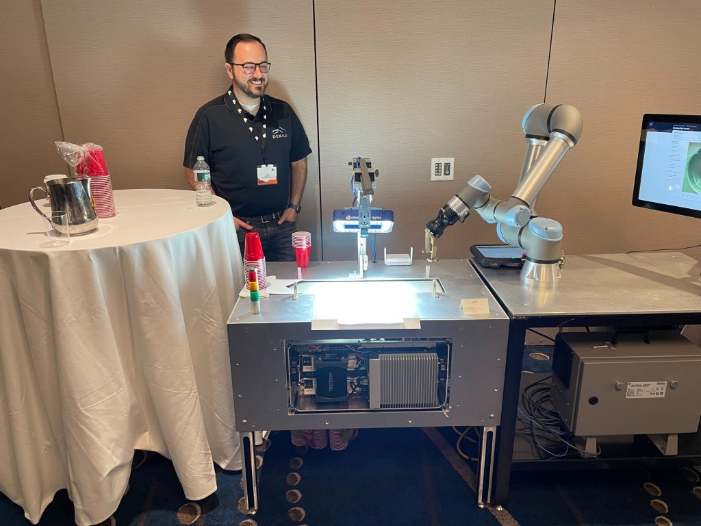 Universal Robots was at Impact demonstrating their latest technology.