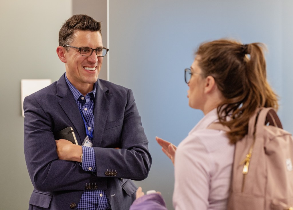 Brent Rowe of Manifest with Katie Swanson of SAIC