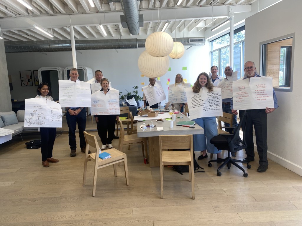 Participants from a variety of industries came together in a session to discuss unique facets of their industries and their companies. They found similarities and differences between industries. Michal Preminger of Johnson & Johnson led the interactive session.