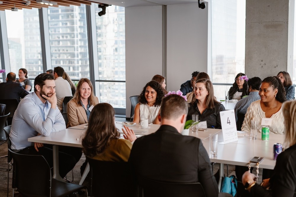 A group discusses “strong relationships between innovation and CVC and the rest of the organization.”