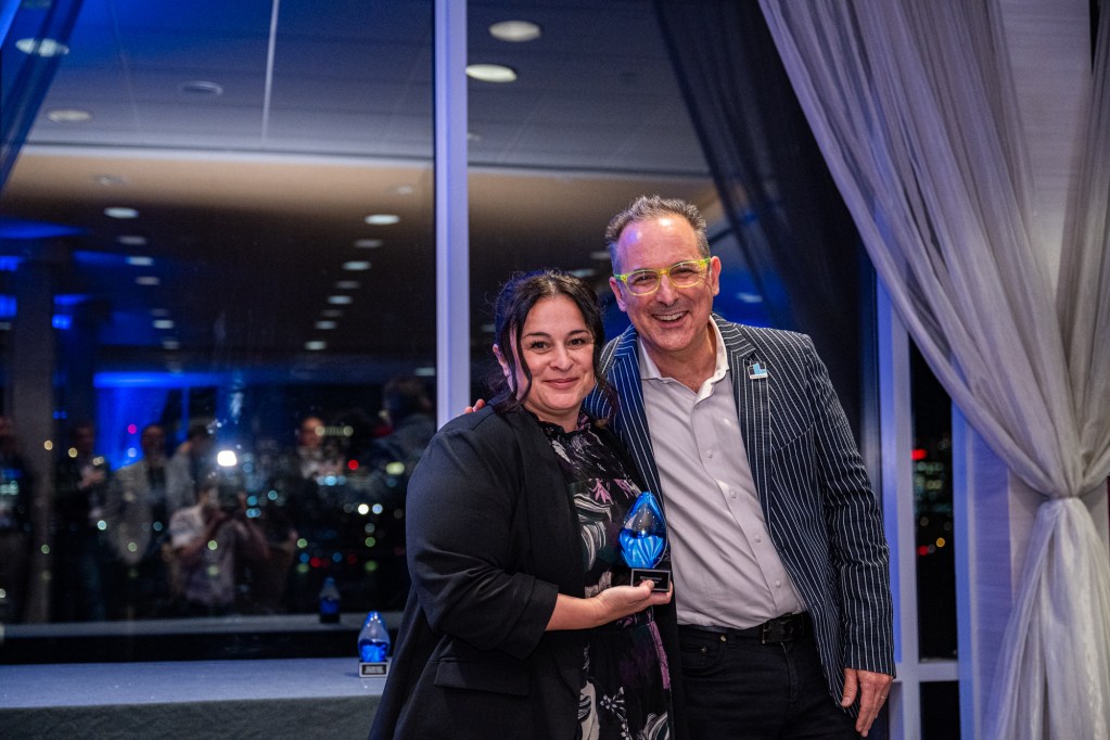 Maria DaSilva of Birla Carbon with InnoLead’s Scott Kirsner.