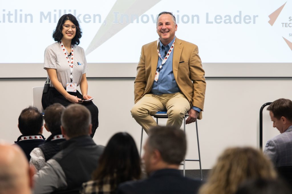 Kyle Quinn, Senior Vice President and Chief Technology Officer at PACCAR, joins Kaitlin Milliken on stage for a fireside chat.